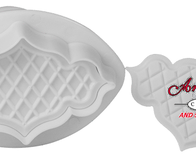 Plaque Crosshatch Embossing Plunger