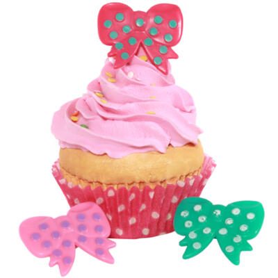 Bow Cupcake Rings