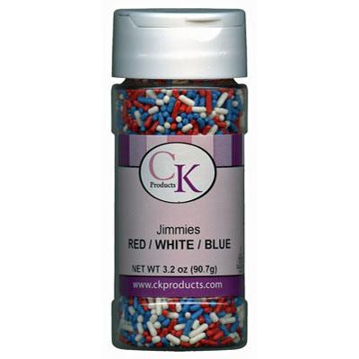 3.2 OZ Jimmies- Red/ White/ Blue