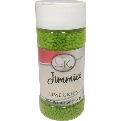 3.2 OZ Jimmies- Lime Green