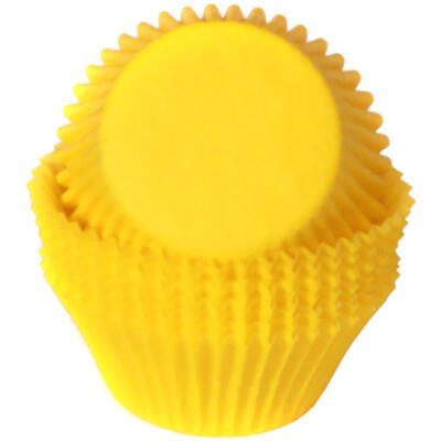 Yellow Cupcake Liners 30- 36 count