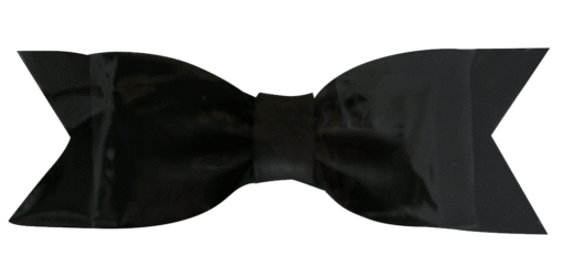 Gumpaste Bows - Large Solid Black
