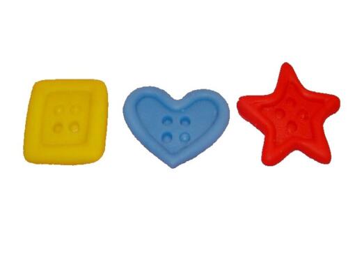Shape Buttons Silicone Mold