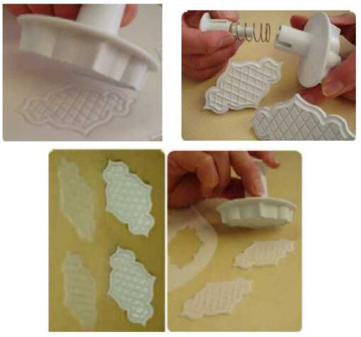 Plaque Crosshatch Embossing Plunger - Image 2