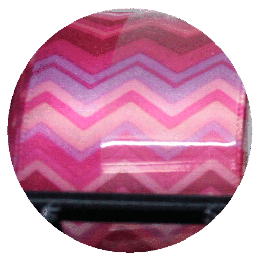 Chevron Print Ribbon- Pink/ Purple