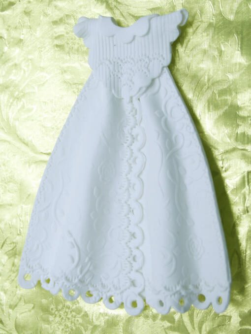 Cold Porcelain White Religious Dress