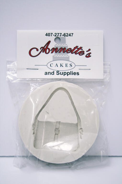 Buckled Shoulder Purse Silicone Mold