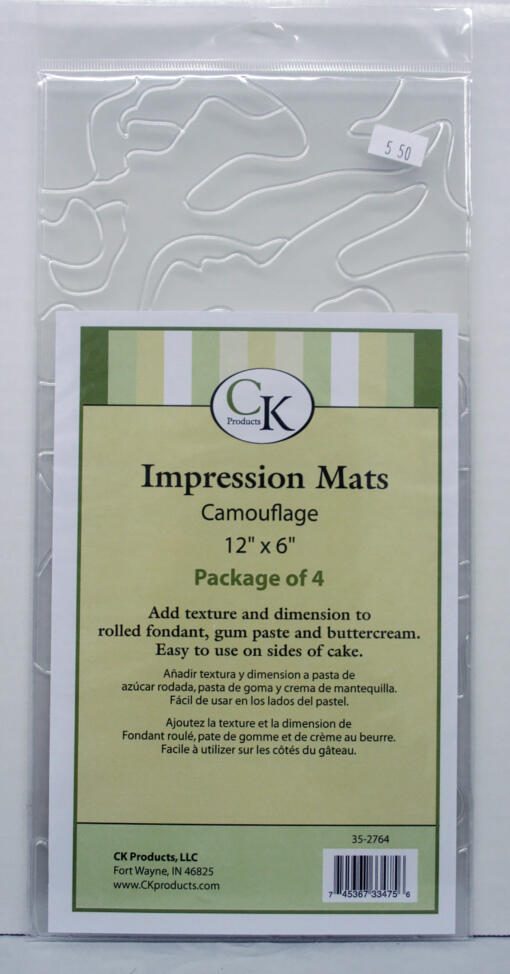 Impression Mats- Camouflage (4 Pack)