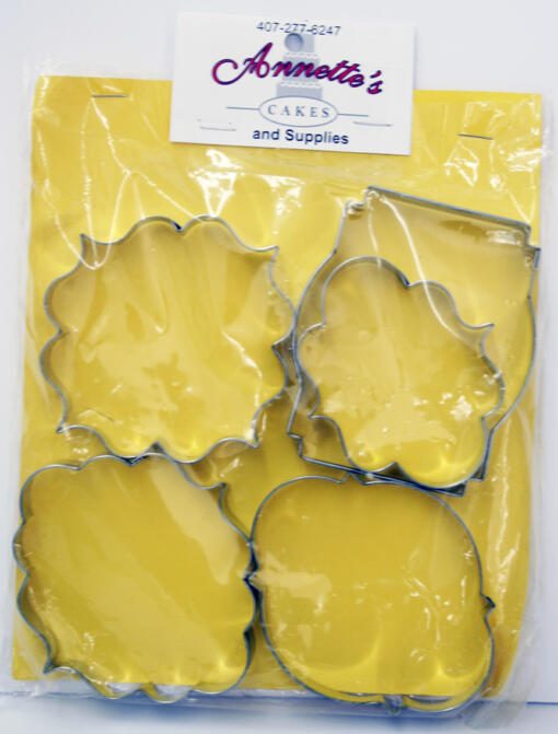 Large Plaque Assortment Cutters