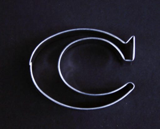 High Fashion C Designer Metal Cutter- Small