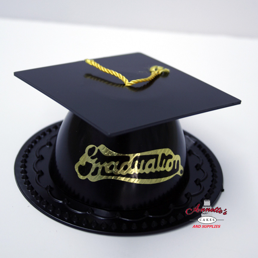 Graduation Cap Plastic Decoration Annette s Cakes and ...