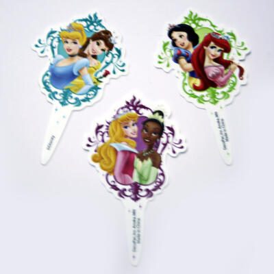Disney Princess Cupcake Picks