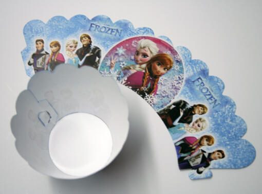 Disney Frozen Cupcake Wraps- Elsa/Anna Bubble - Image 2