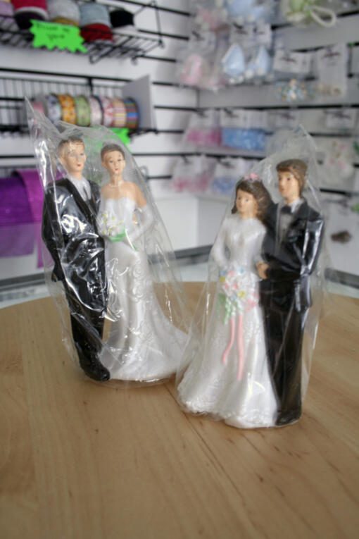 Traditional Wedding Cake Topper- Large - Image 2