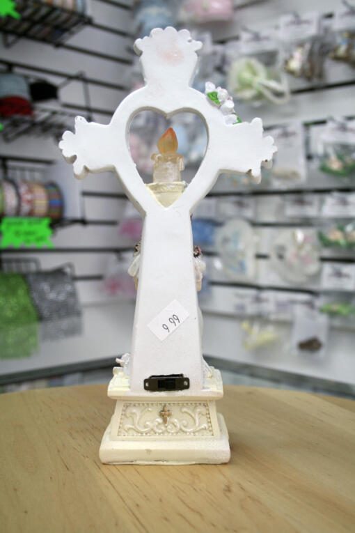 Religious Cake Topper - Pink Light Up - Image 2