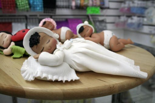 Sleeping Baby Cake Topper- Religious - Image 2