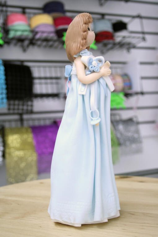 Pregnant Girl Cake Topper - Image 3
