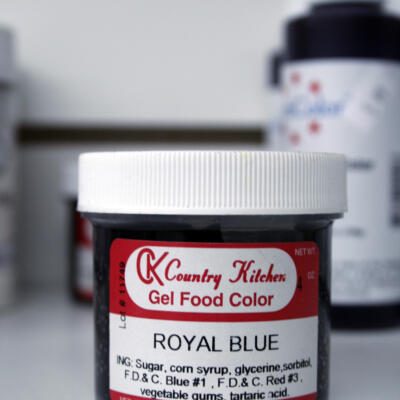 CK Country Kitchen Gel Food Color- Royal Blue- 4 oz