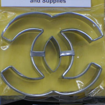High Fashion CC Designer Metal Cutter- Large