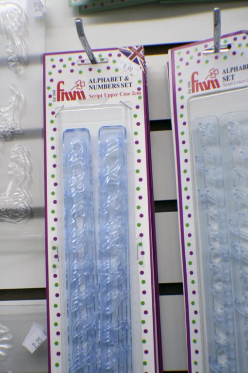 FMM Alphabet & Numbers Tapit Set- Script Upper Case 2cm - Image 3