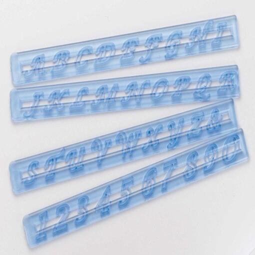 FMM Alphabet & Numbers Tapit Set- Script Upper Case 2cm - Image 2