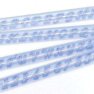 FMM Alphabet & Numbers Tapit Set- Script Upper Case 2cm