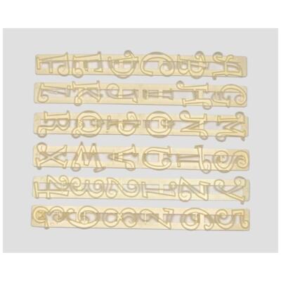 Funky Alphabet & Numbers Set- 4cm Upper Case