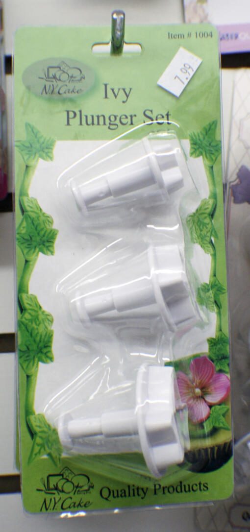 Ivy Leaf Plunger Set of 3 - Image 2