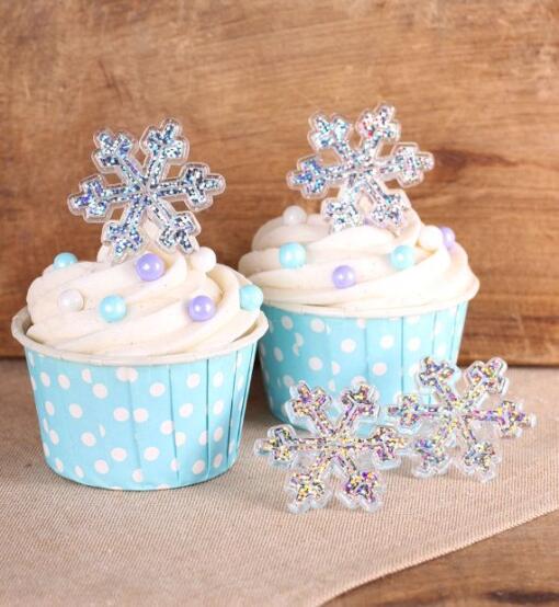 Snowflake Cupcake Rings - Image 2