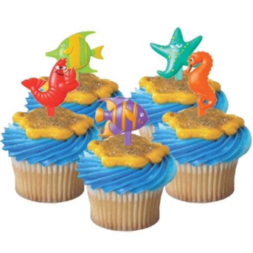 Sea Life Cupcake Picks - Image 2