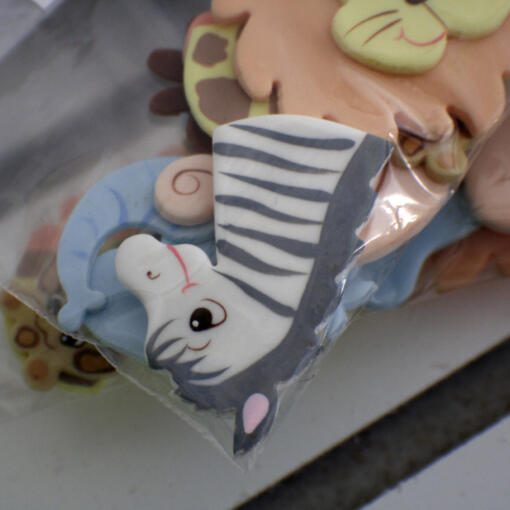 Jungle Animals Flat Gumpaste Decorations - Image 4