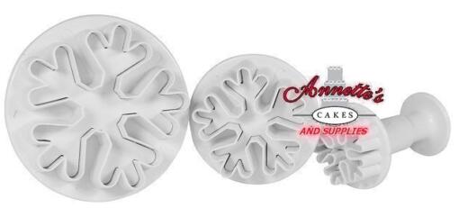 Snowflake Plunger Set of Three