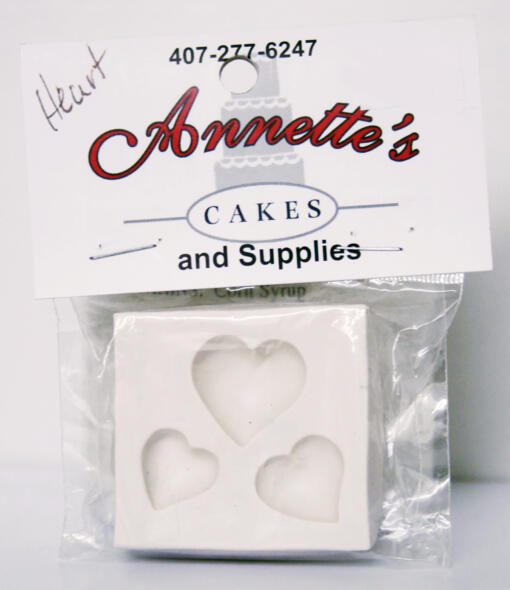 3 Hearts Silicone Mold