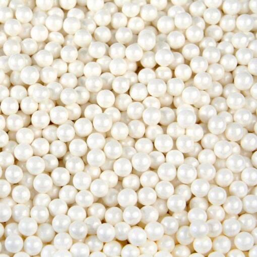 Sugar Pearls- Grande White 3mm - Image 2