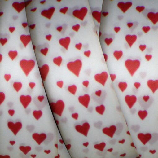 Grease Proof Ribbon by Yard- Little Hearts