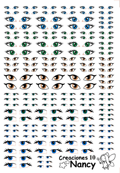 Eye Stickers- #8