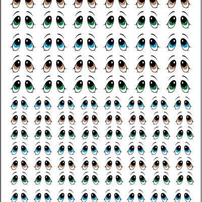 Eye Stickers- #13