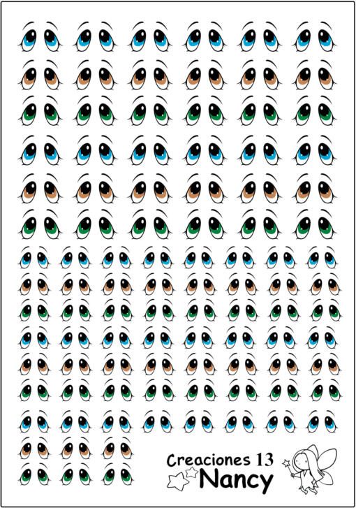Eye Stickers- #13