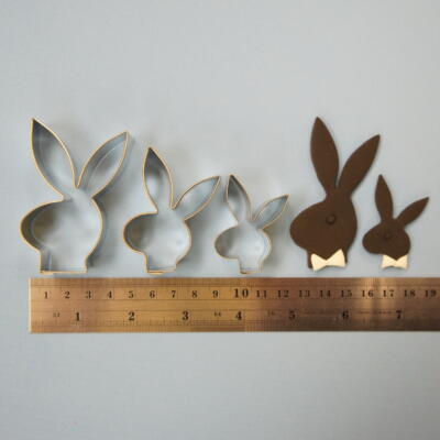 3 Pack Playboy Bunny Cutters Large