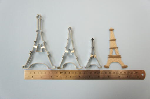 Eiffel Tower 3 Pack Assortment Cutters