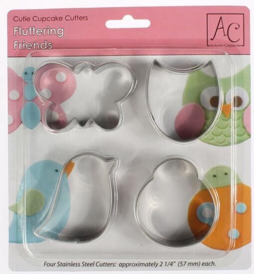 Fluttering Friends 4 Pack Cutters