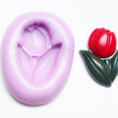 Small Tulip Flower Silicone Mold