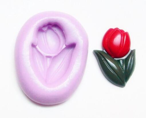 Small Tulip Flower Silicone Mold
