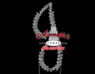 Rhinestone Cake Topper Large 5"- J