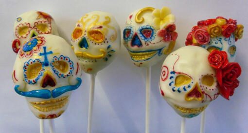 Cake Pop Press & Mold- Skull Pkg/3 - Image 4