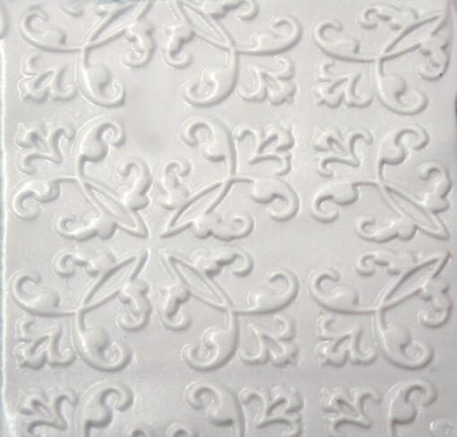 Textured Embossed Acrylic Rolling Pins- #19 Ornate Damask