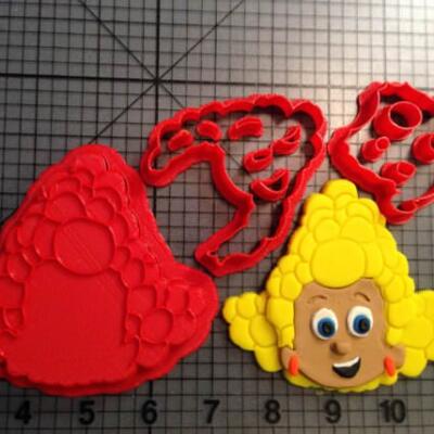 Bubble Guppies Deema Cutter Set-2"