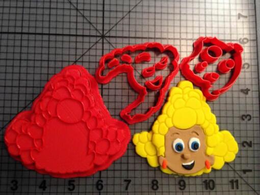 Bubble Guppies Deema Cutter Set-2"