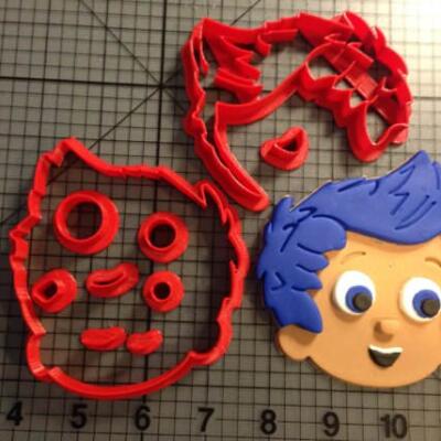 Bubble Guppies Gil Cutter Set-2"