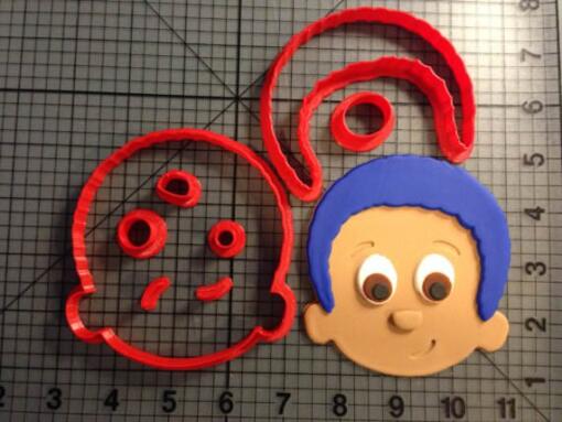 Bubble Guppies Goby Cutter Set-2"